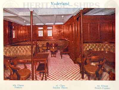 Vaderland (2) - 2nd class smoking room
