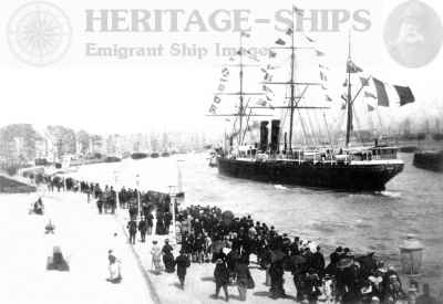 Saint Laurent - cgt - French Line steamship - at Le Havre