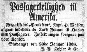 ship Protector - 1868