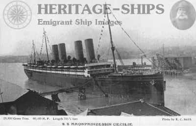 Kronprinzessin Cecilie, Norddeutscher Lloyd steamship